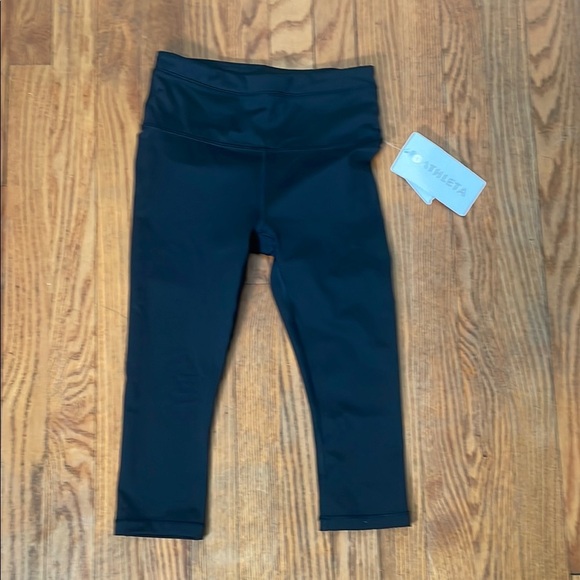 Athleta Accelerate crop leggings black size XS NWT - Picture 3 of 9